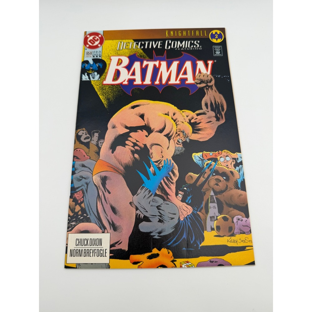DC Detective Comics 659 Batman Knightfall Part 2 Chuck Dixon Norm Breyfogle 1993